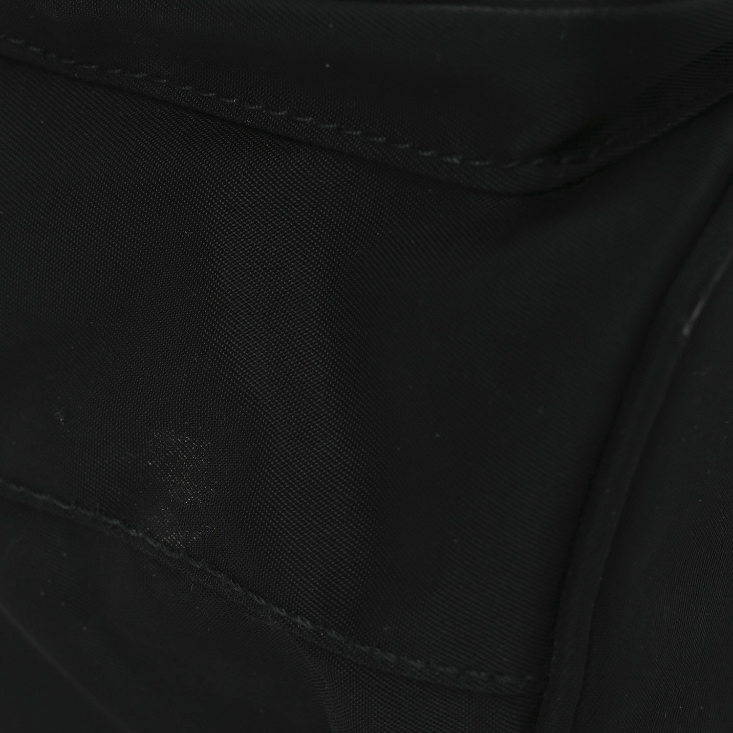 Prada Saffiano Tessuto Nylon Mini Bucket Crossbody Bag Black 14 of 14