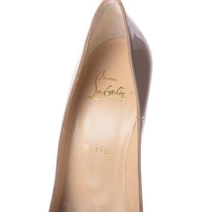 Christian Louboutin Patent So Kate 120 Pumps 37 Nude 8 of 11