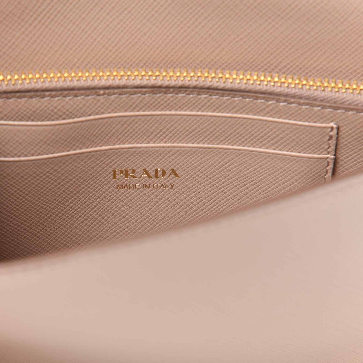 Prada Saffiano Metal Mini Crossbody Bag Cipria 6 of 10