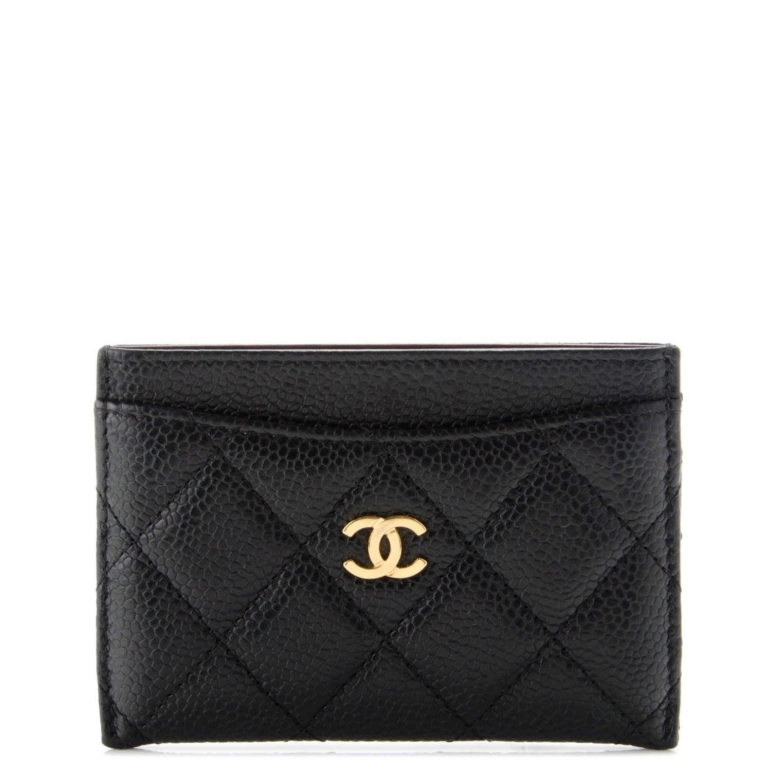 Chanel Caviar Quilted Card Holder Black 1 of 8
