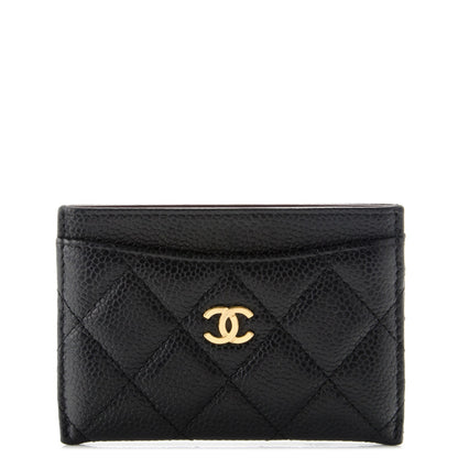 Chanel Caviar Quilted Card Holder Black 1 of 8