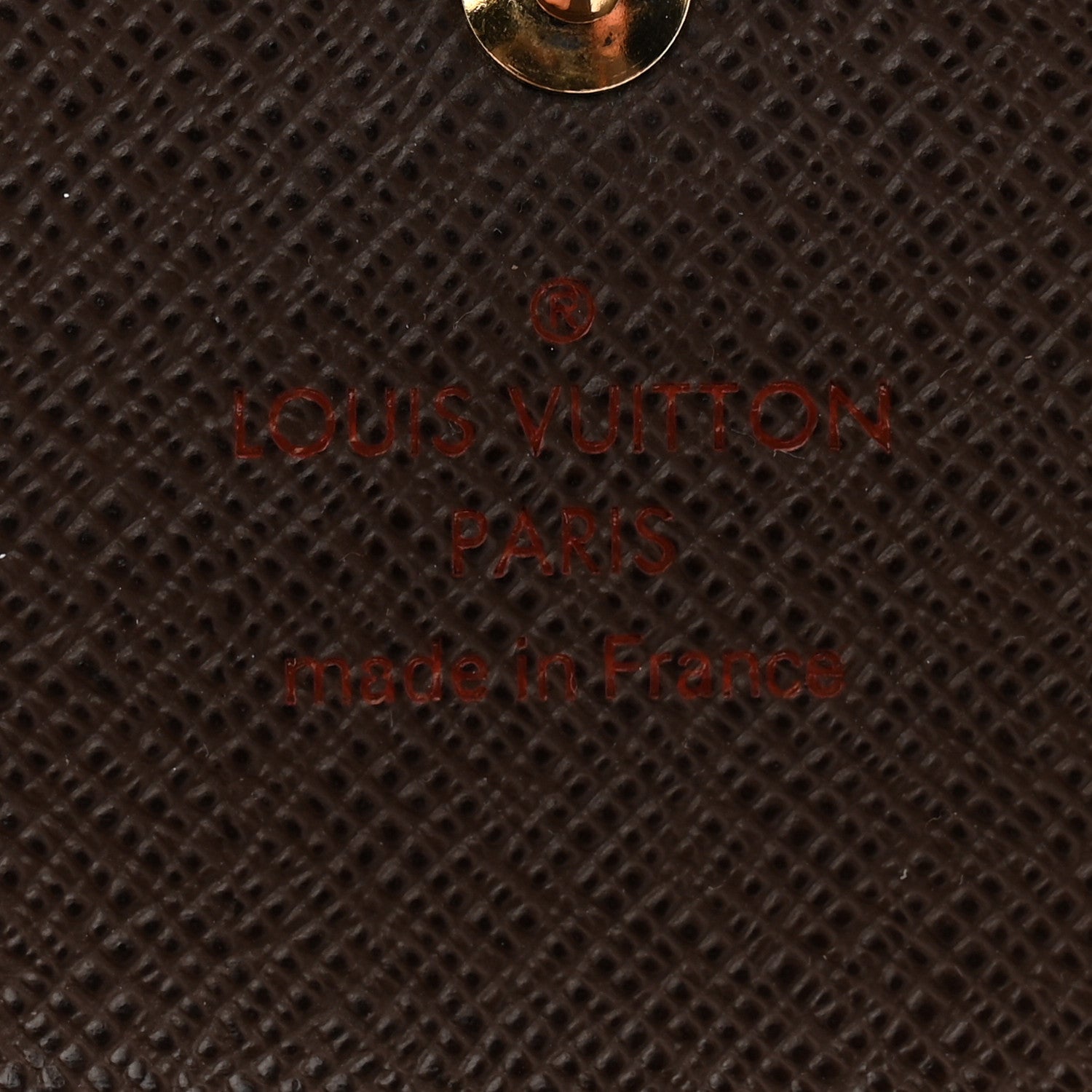 Louis Vuitton Damier Ebene Elise Wallet 6 of 6