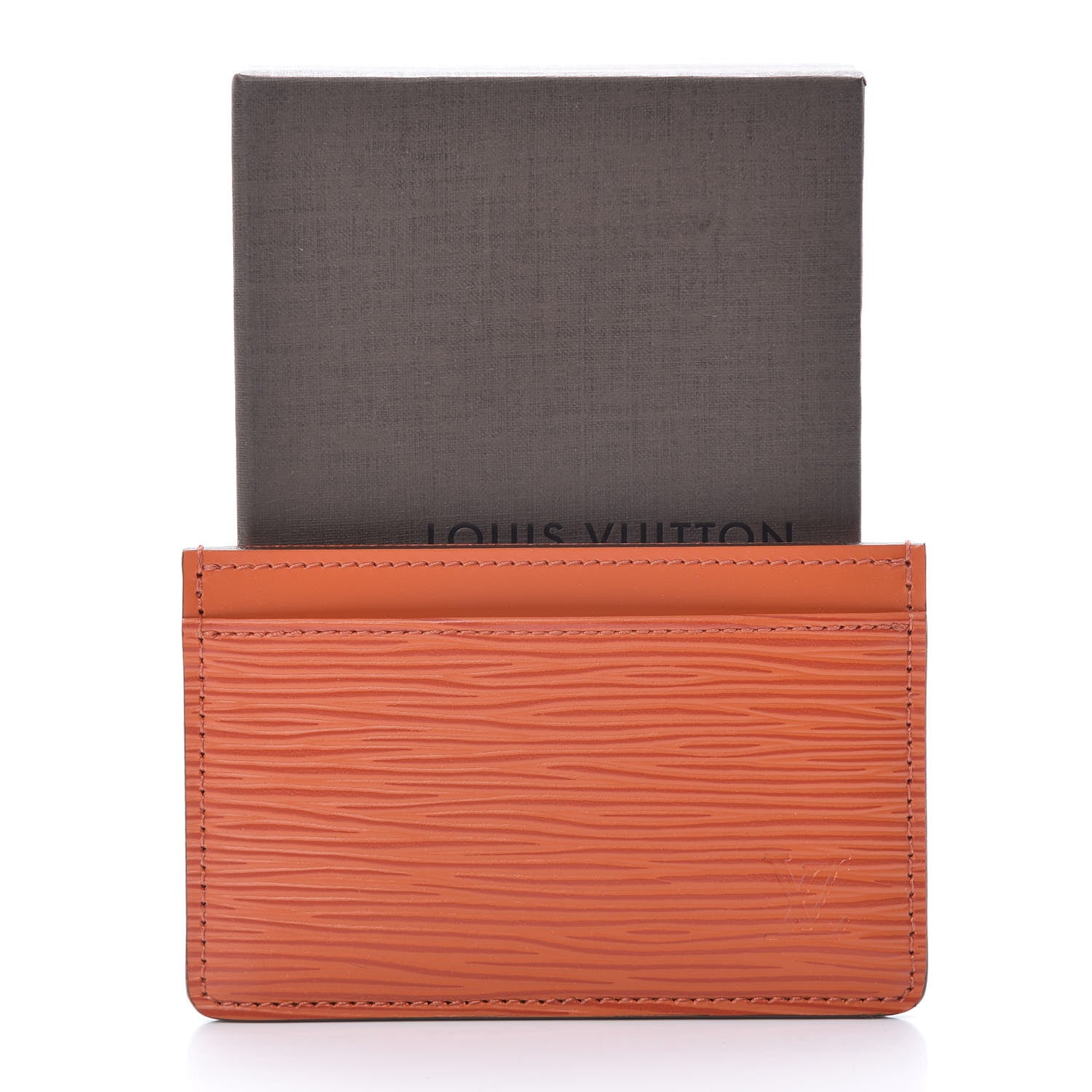 Louis Vuitton Epi Card Holder Piment 8 of 8
