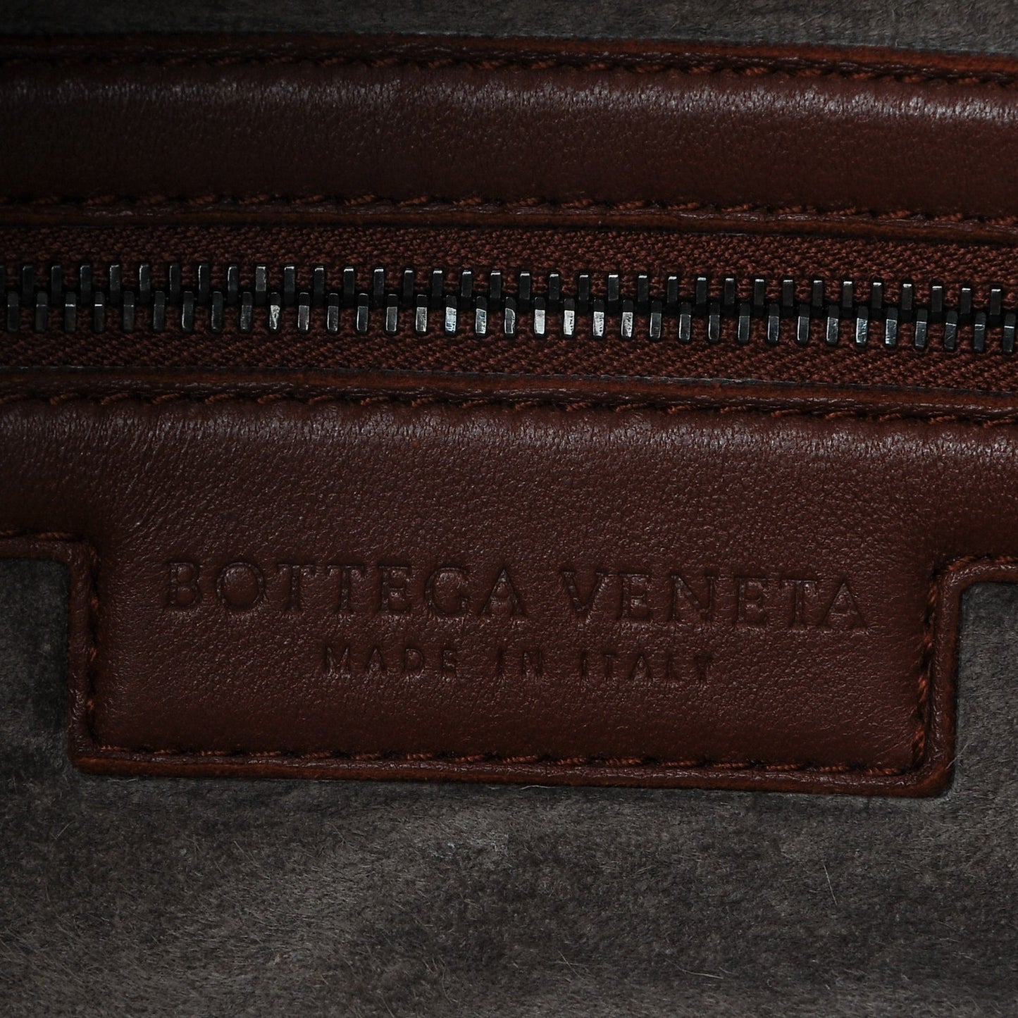Nappa Intrecciato Large Veneta Hobo Brique