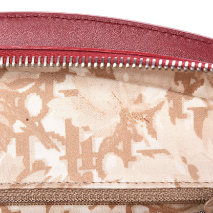 Christian Dior Calfskin Medium Detective Satchel Red 8 of 13