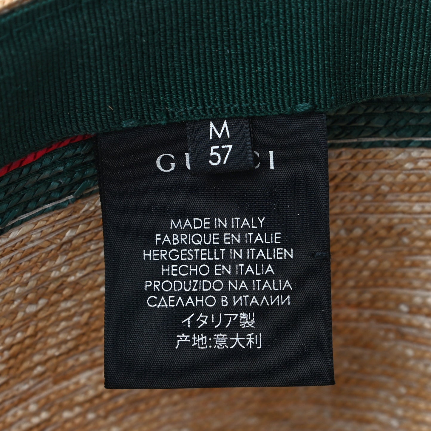 Abaca Straw Web Fedora Hat M