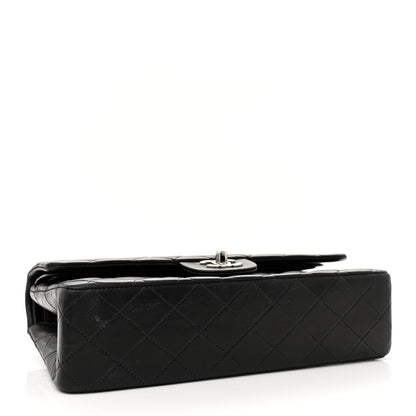 Chanel Lambskin Quilted Medium Double Flap Black 4 of 13