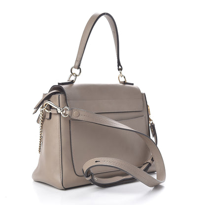 Chloe Calfskin Small Faye Day Shoulder Bag Motty Grey 3 of 10