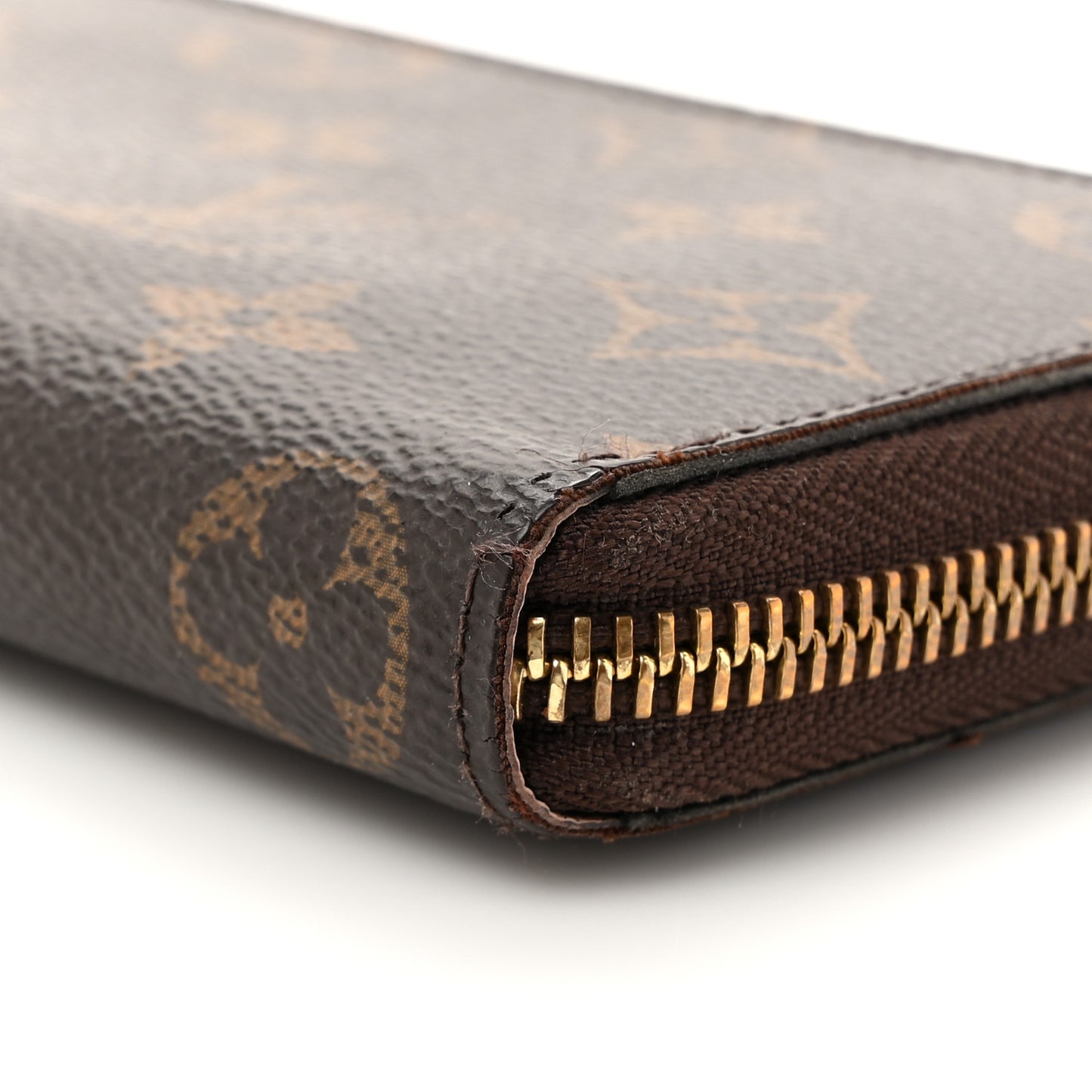 Monogram Clemence Wallet Rose Ballerine