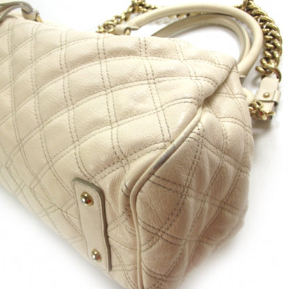 Marc Jacobs Quilted Leather Stam White Chiffon 5 of 11