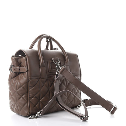 Mulberry Nappa Quilted Medium Cara Delevingne Convertible Bag Taupe 4 of 10