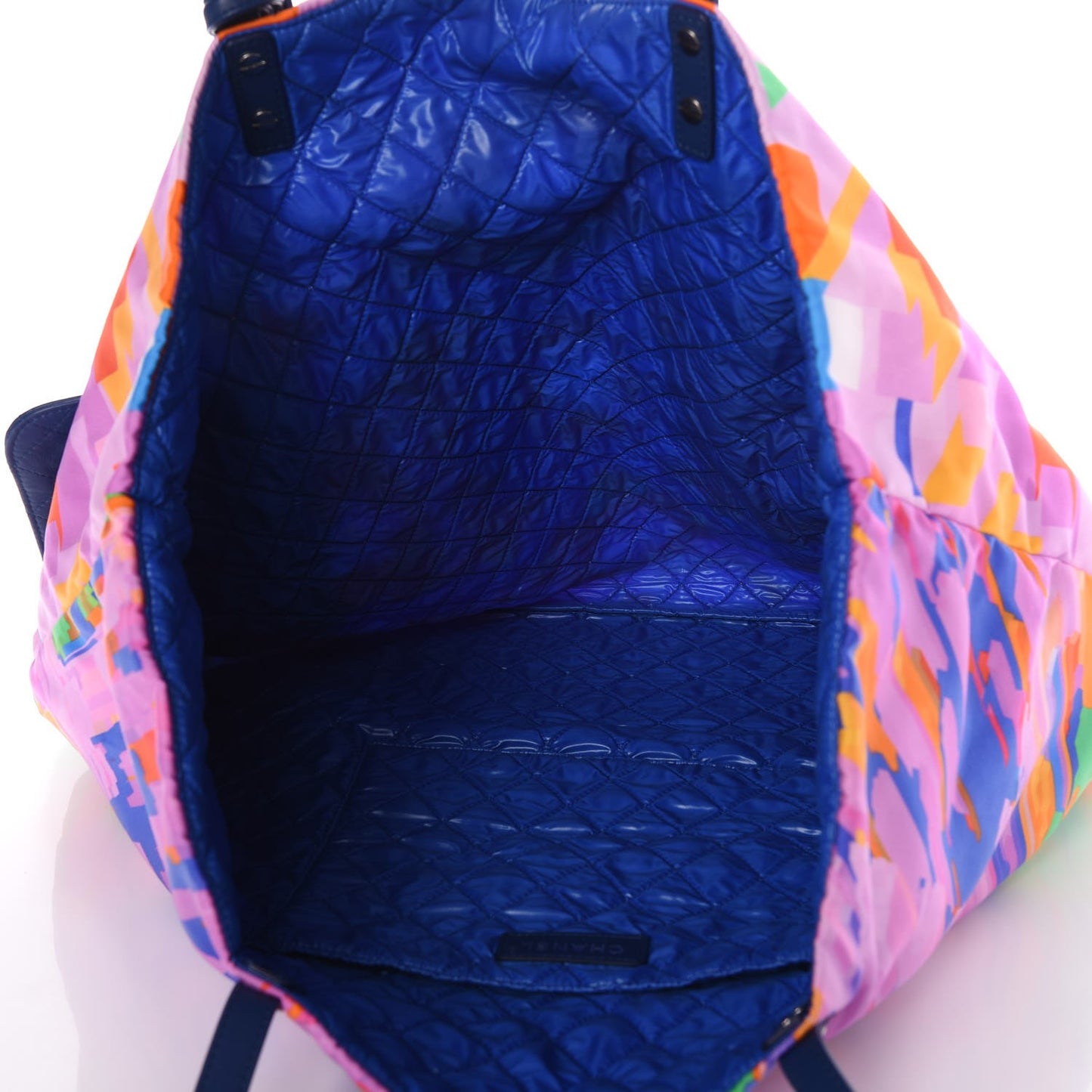 Nylon Printed CC Tote Multicolor