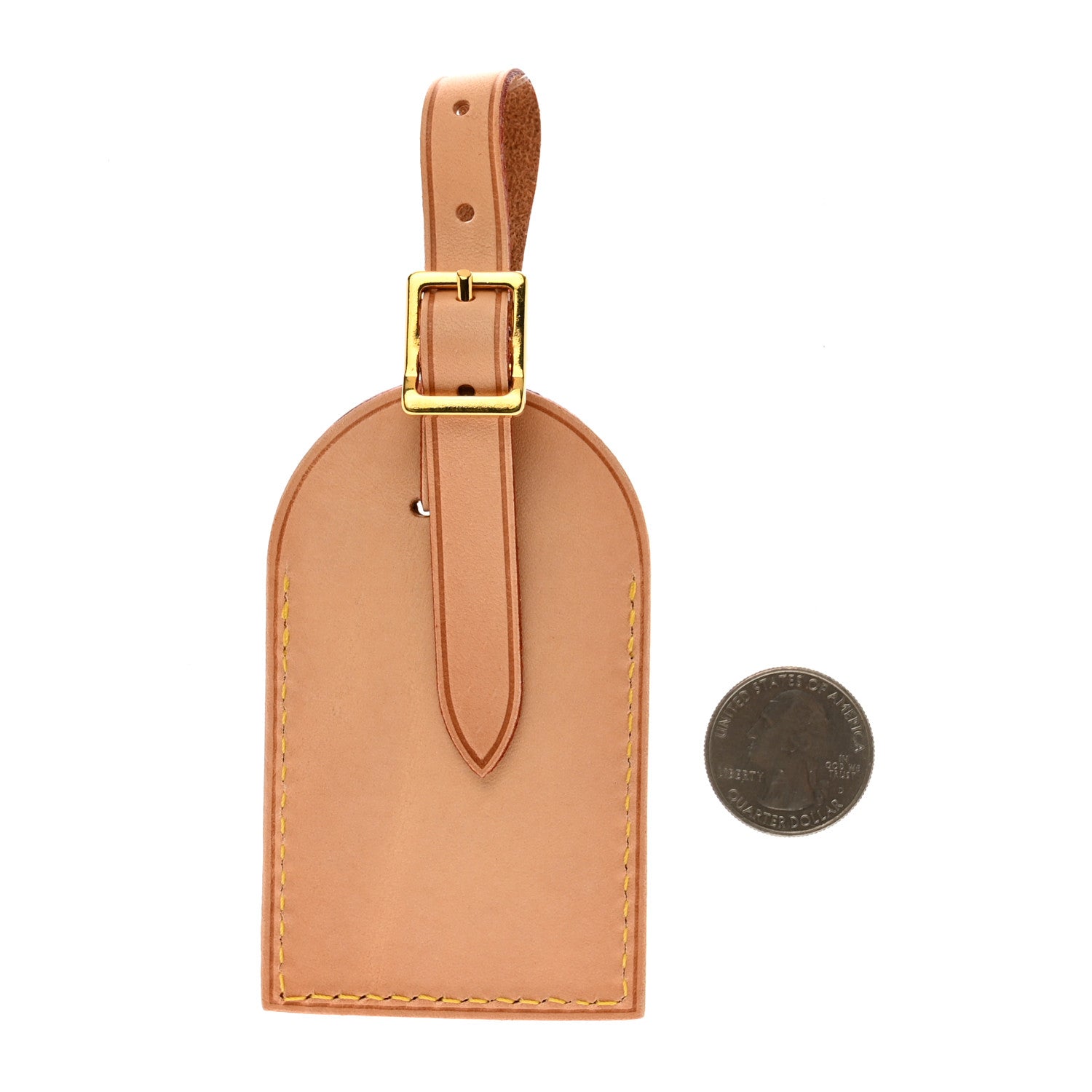 Louis Vuitton Vachetta Luggage Tag 2 of 3