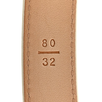 Louis Vuitton Vernis Ceinture 30mm Belt 80 32 Perle 3 of 8