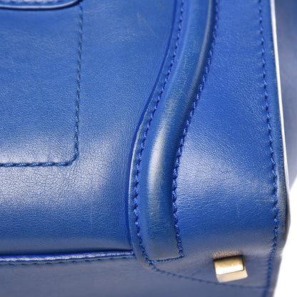 Celine Smooth Calfskin Mini Luggage Royal Blue 18 of 31