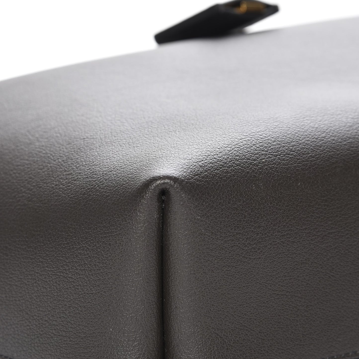 Calfskin Large Shopping Tote Earth