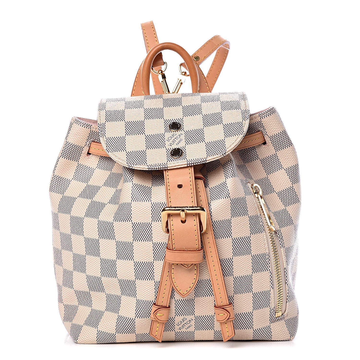 Louis Vuitton Damier Azur Sperone BB Backpack 1 of 13