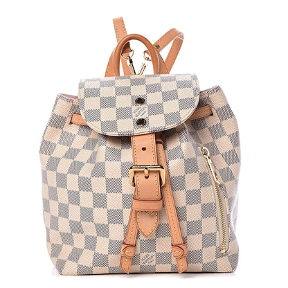 Louis Vuitton Damier Azur Sperone BB Backpack 1 of 13