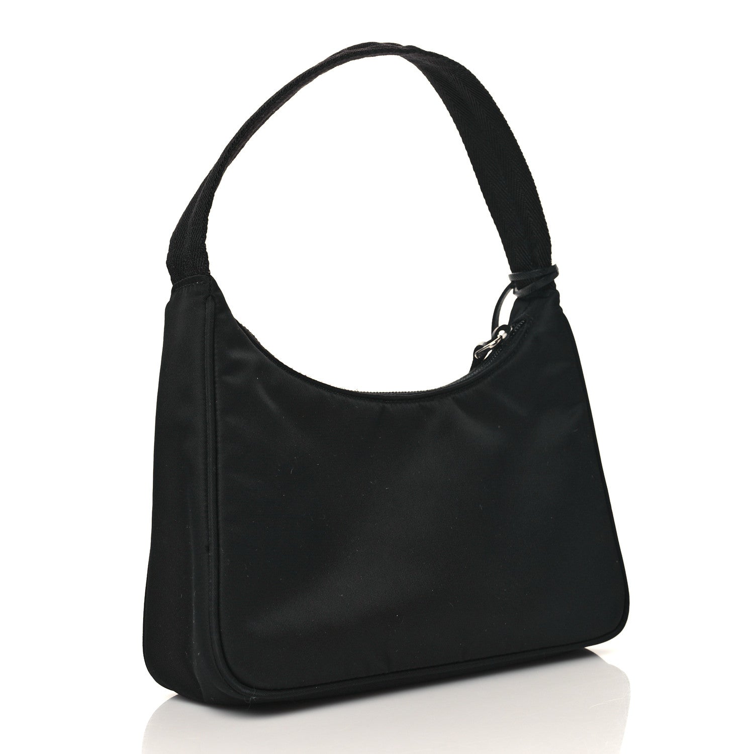 Prada Tessuto Nylon Mini Re-Edition 2000 Bag Black 3 of 10