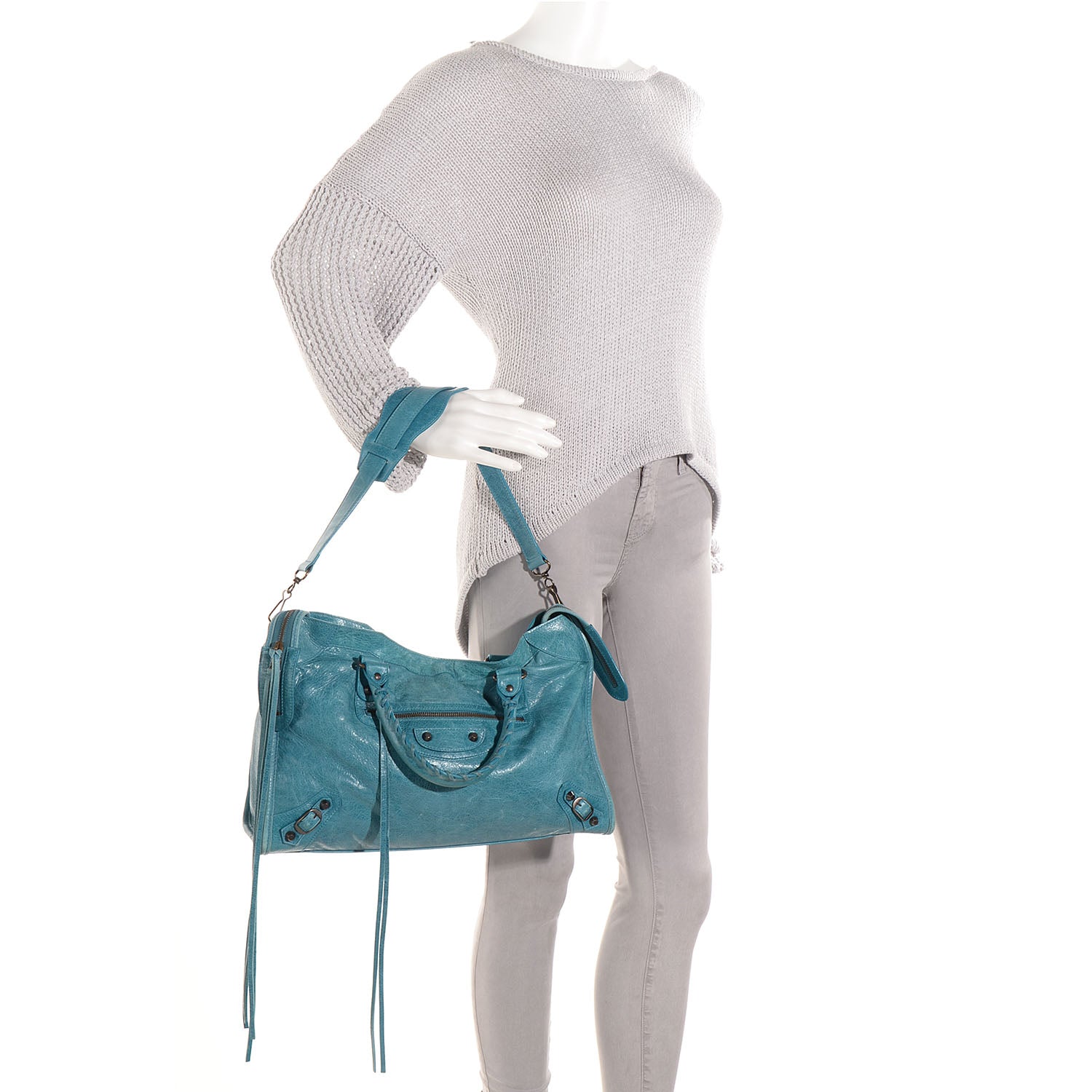 Balenciaga Agneau City Cyclade 2 of 14
