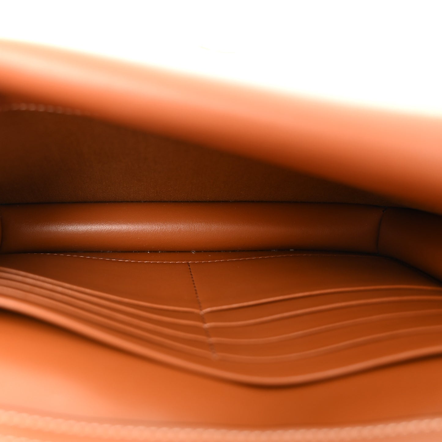 Triomphe Canvas Lambskin Wallet On Strap Tan