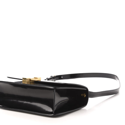 Saint Laurent Patent Calfskin Carre Satchel Black 9 of 10
