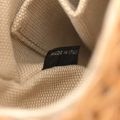 Miu Miu City Calfskin Wicker Midollino Bag White 7 of 13