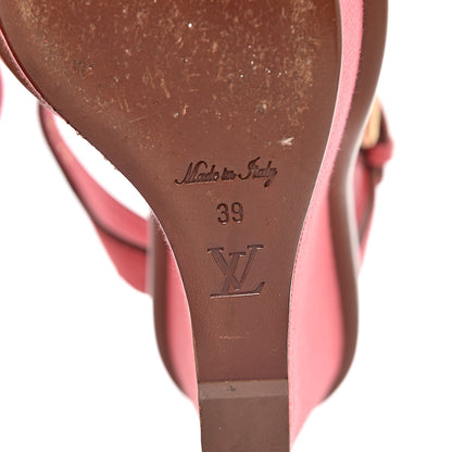 Louis Vuitton Canvas Destination Wedges 39 Coraile 8 of 19