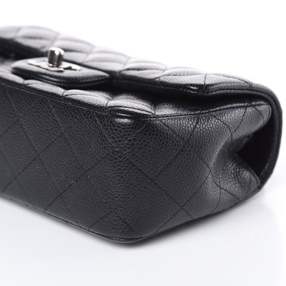Chanel Caviar Quilted Mini Rectangular Flap Black 9 of 13