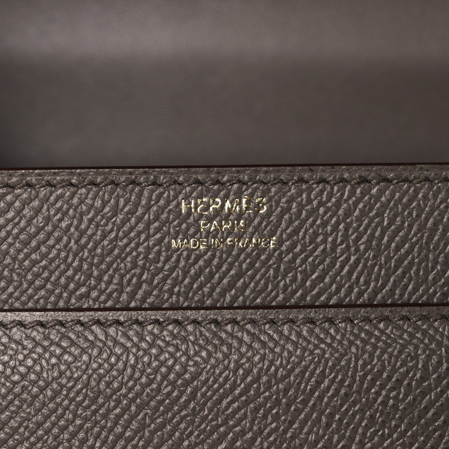 Hermes Epsom Verrou 21 Etain 6 of 11