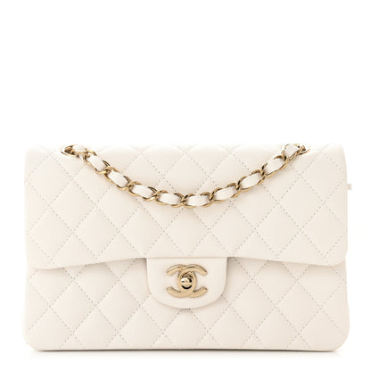 Chanel Caviar Quilted Small Double Flap White 1 of 11