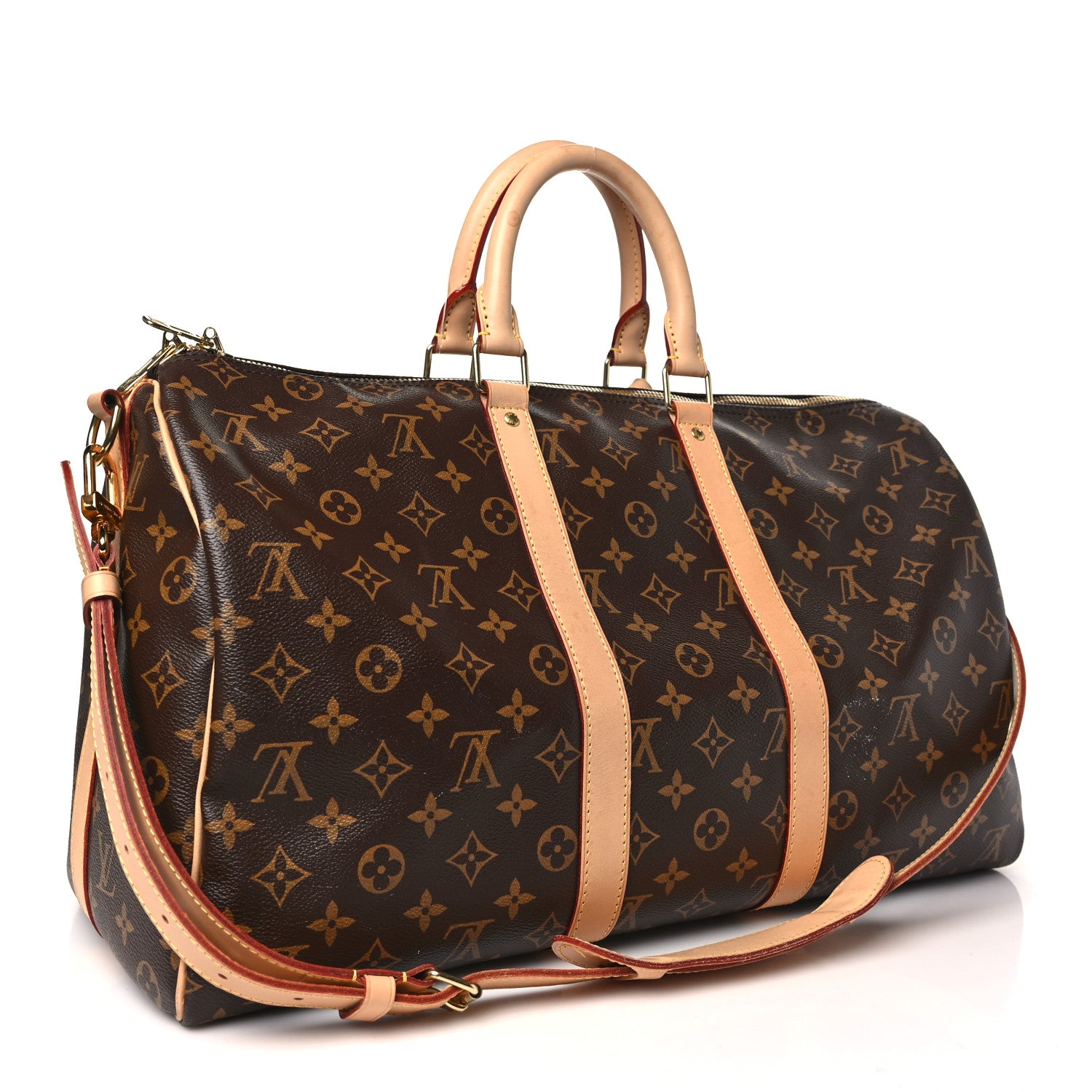 Louis Vuitton Monogram Keepall Bandouliere 45 2 of 13