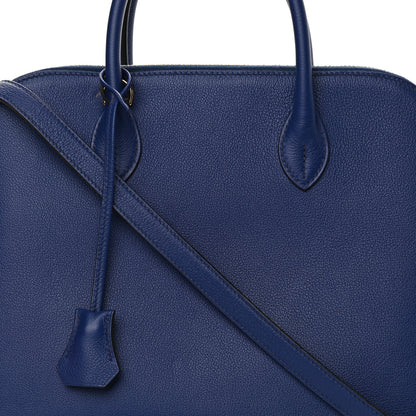 Hermes Taurillon Novillo 1923 Bolide 30 Bleu Saphir 8 of 10