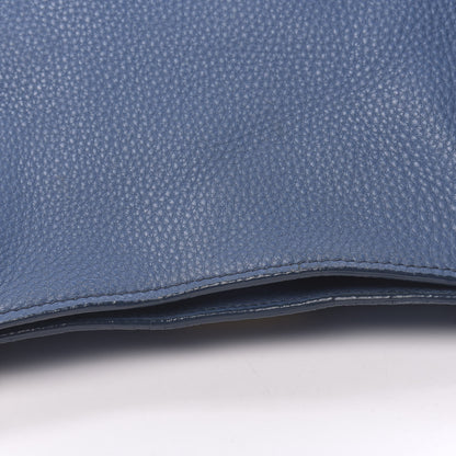 Prada Vitello Daino Side Pocket Tote Cobalto 10 of 15