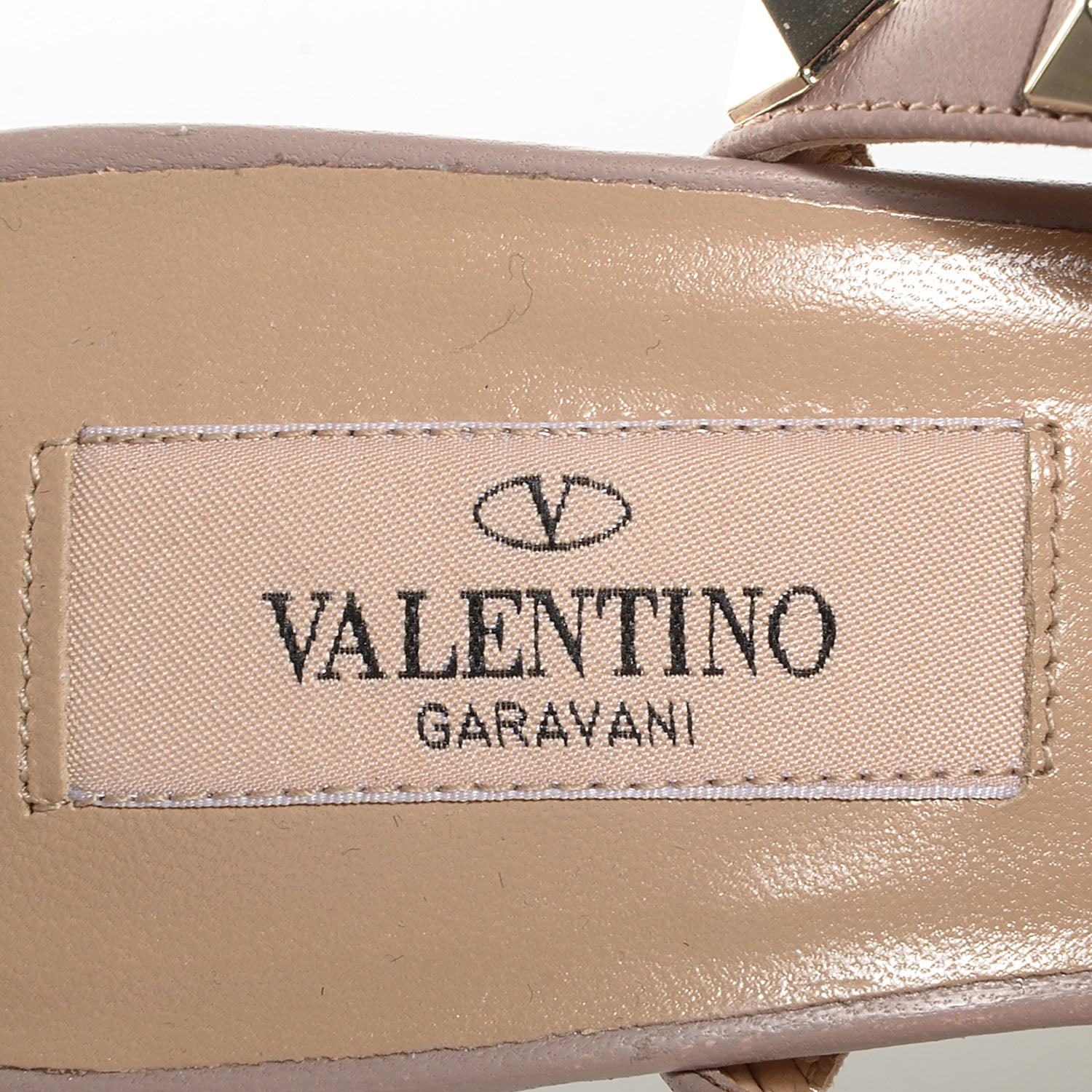 Valentino Garavani Patent Nappa Rockstud Ankle Strap 65mm Pumps 36 Black Poudre 5 of 7