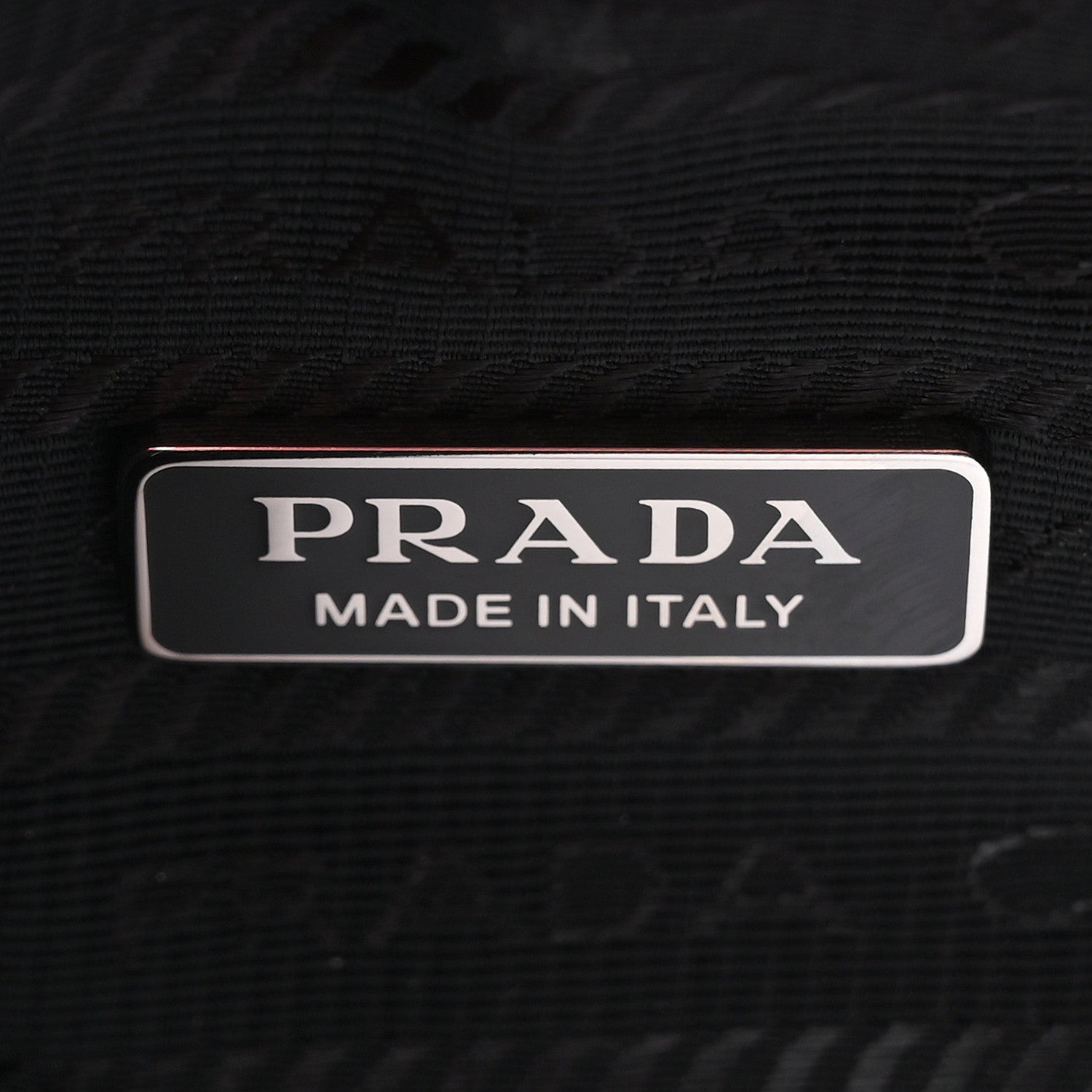 Prada Terry Cloth Mini Re-Edition 2000 Bag Petalo Black 6 of 10