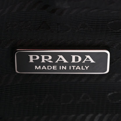 Prada Terry Cloth Mini Re-Edition 2000 Bag Petalo Black 6 of 10