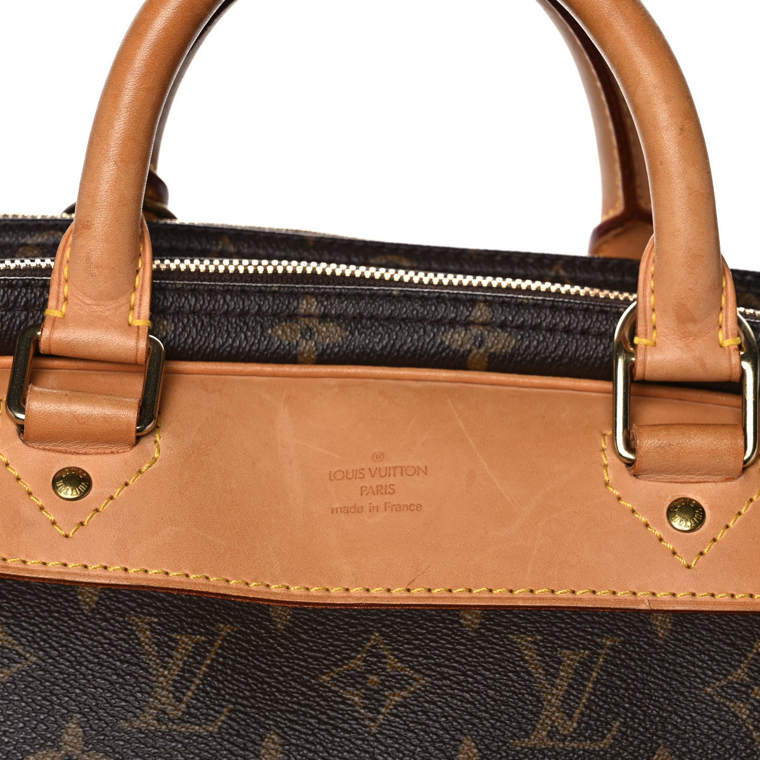 Louis Vuitton Monogram Alize 24 Heures Luggage 4 of 15