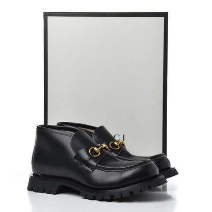 Gucci Cordovan Lux Mens Harald Horsebit Ankle Boots 9.5 Black 18 of 18