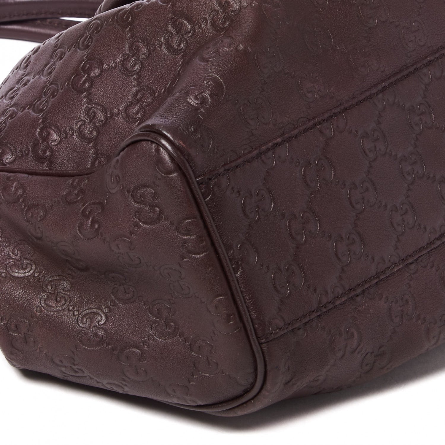 Gucci Guccissima Medium Sukey Tote Chocolate 6 of 8