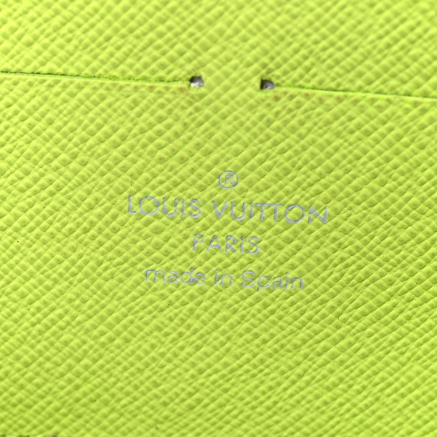 Louis Vuitton Monogram Multicolor Zippy Wallet Black Pistachio 6 of 6