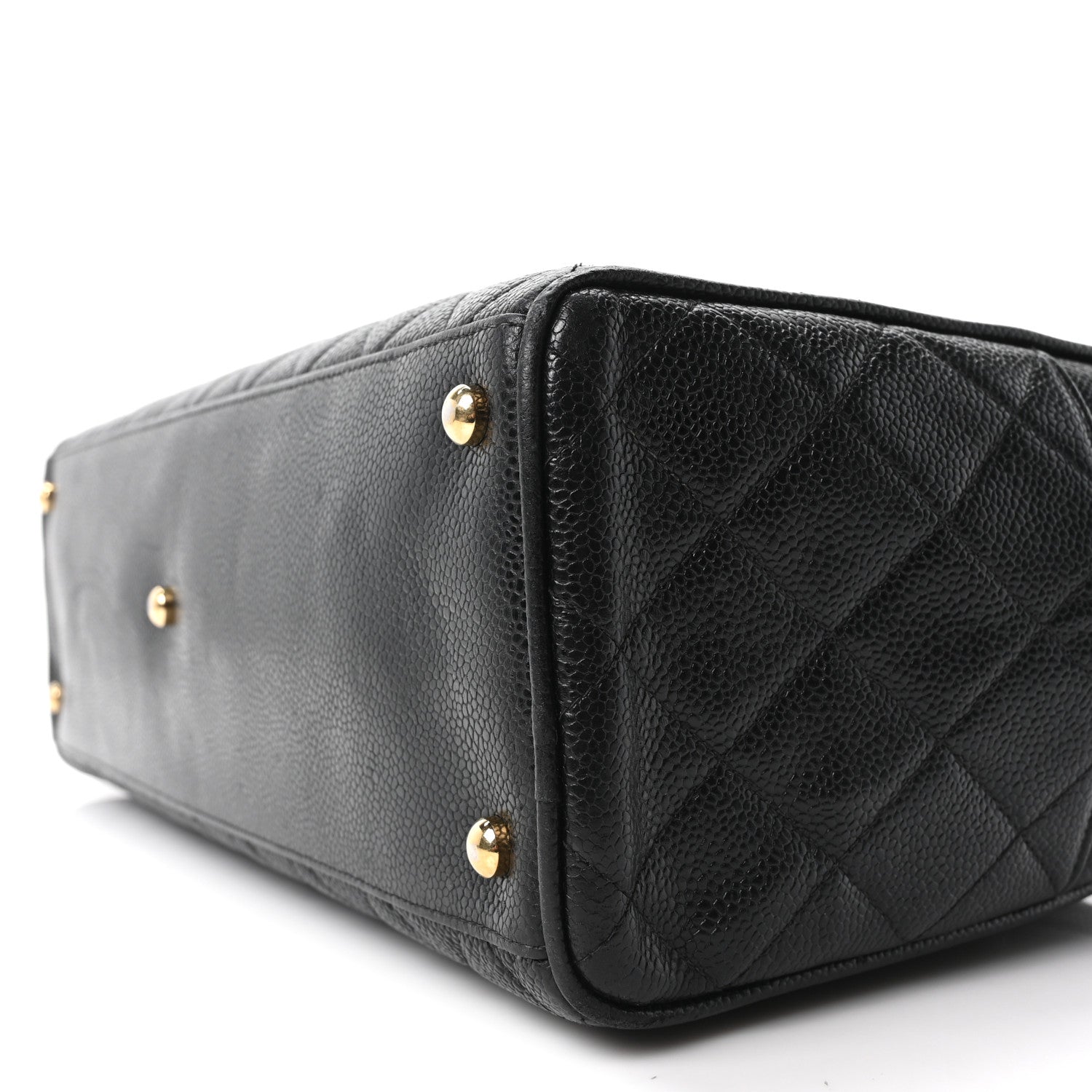 Chanel Caviar Quilted Large Bowler Black 10 of 10