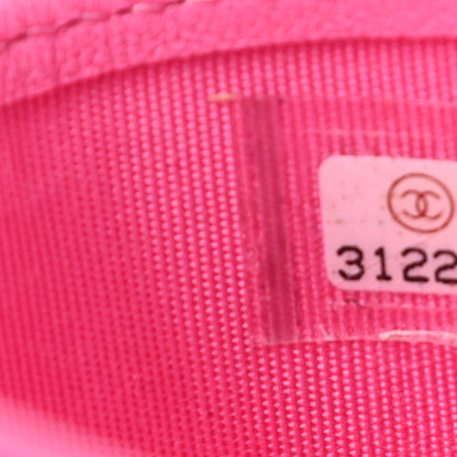 Chanel Lambskin Quilted Card Holder Pink 8 of 10
