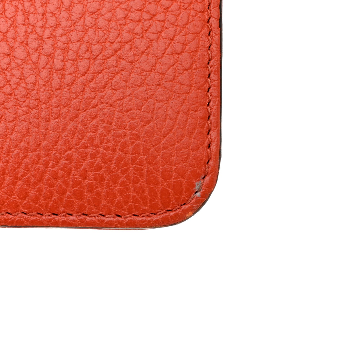 Dollar Calfskin Small Interlocking G Shoulder Bag Sun Orange