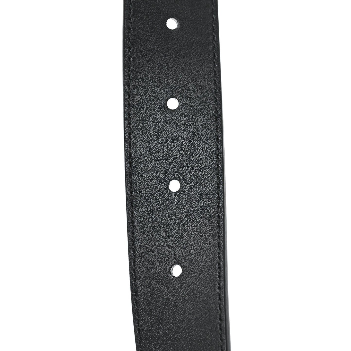 Moon Calfskin Double G 30mm Belt 90 36 Black