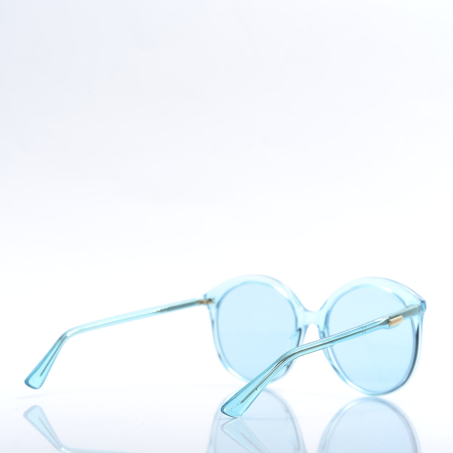 Gucci Acetate Sunglasses GG0257S Blue 4 of 8