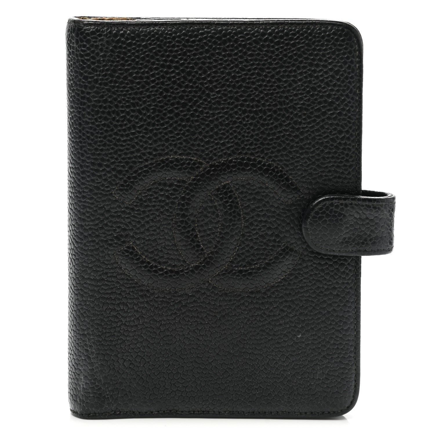 Chanel Caviar CC Small Ring Agenda Planner Black 1 of 15