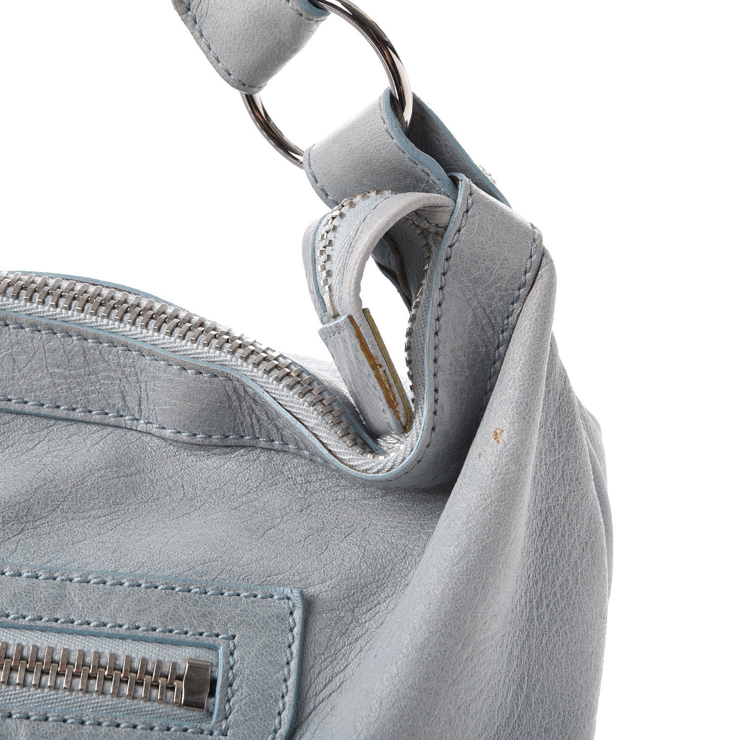 Balenciaga Agneau Giant 21 Silver Hardware Day Hobo Sky Blue 11 of 18
