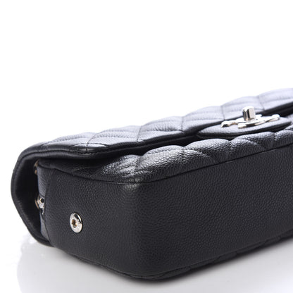 Chanel Caviar Quilted Medium Easy Flap Black 8 of 10