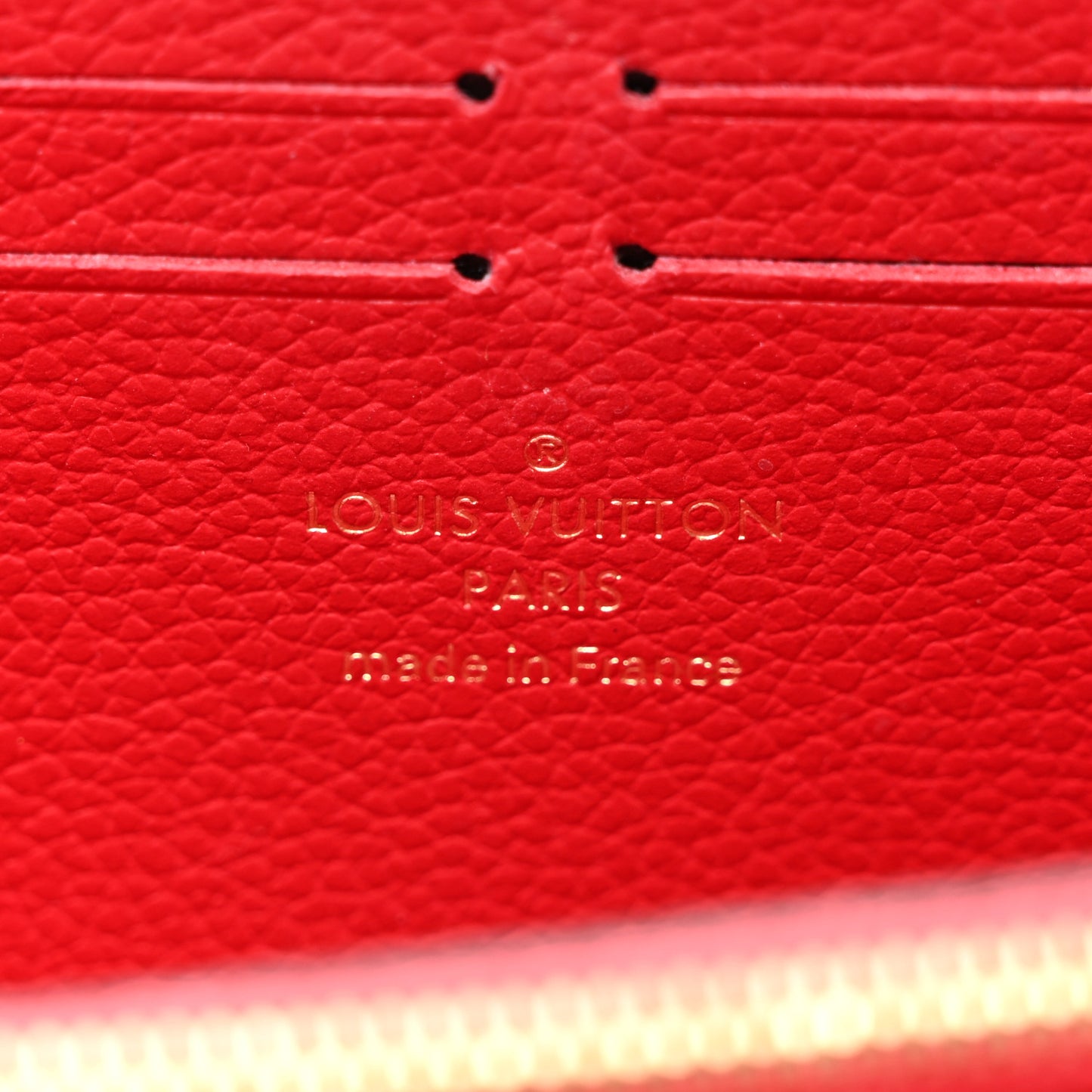 Empreinte Clemence Wallet Scarlet